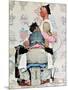 "Tattoo Artist", March 4,1944-Norman Rockwell-Mounted Giclee Print