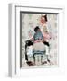 "Tattoo Artist", March 4,1944-Norman Rockwell-Framed Premium Giclee Print