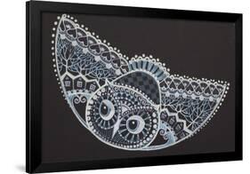 Tattoo Owl-Oxana Zaika-Framed Giclee Print