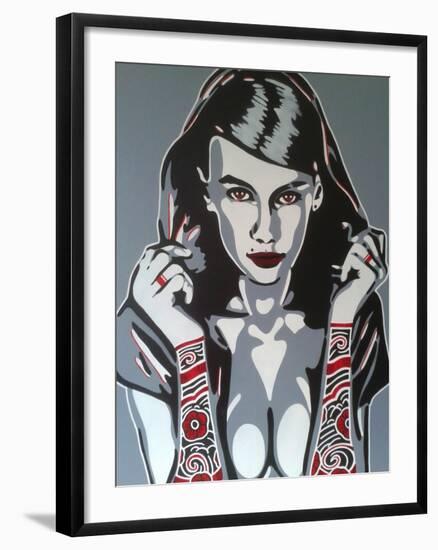 Tattoo Sleeves-Abstract Graffiti-Framed Giclee Print