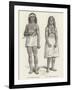 Tattooed Haida Woman and Man-null-Framed Giclee Print