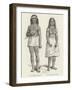 Tattooed Haida Woman and Man-null-Framed Giclee Print