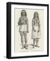 Tattooed Haida Woman and Man-null-Framed Giclee Print