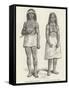 Tattooed Haida Woman and Man-null-Framed Stretched Canvas