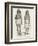 Tattooed Haida Woman and Man-null-Framed Giclee Print