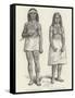 Tattooed Haida Woman and Man-null-Framed Stretched Canvas