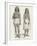 Tattooed Haida Woman and Man-null-Framed Giclee Print