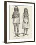 Tattooed Haida Woman and Man-null-Framed Giclee Print