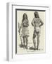 Tattooed Haidas-null-Framed Giclee Print