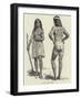 Tattooed Haidas-null-Framed Giclee Print