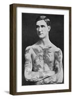 Tattooed Masterpiece by Mr. Sutherland Macdonald of Jermyn St-null-Framed Photographic Print