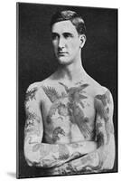 Tattooed Masterpiece by Mr. Sutherland Macdonald of Jermyn St-null-Mounted Photographic Print