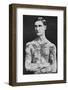 Tattooed Masterpiece by Mr. Sutherland Macdonald of Jermyn St-null-Framed Photographic Print