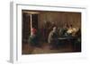 Tattooing Camorra Members, 1888-1890-Gioacchino Toma-Framed Giclee Print