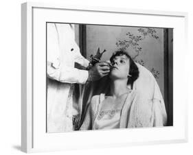 Tattooing the Lips-null-Framed Photographic Print