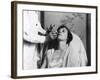 Tattooing the Lips-null-Framed Photographic Print