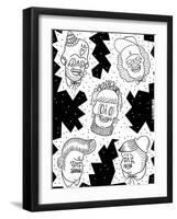 Tattoos-KASHINK-Framed Art Print