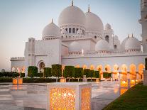 Abu Dhabi Sheikh Zayed White Mosque. UAE-Tatyana Vyc-Framed Stretched Canvas