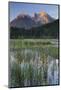 Taubensee (Lake), Hochkalter (Mountain), Berchtesgadener Land (District), Bavaria, Germany-Rainer Mirau-Mounted Photographic Print