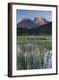 Taubensee (Lake), Hochkalter (Mountain), Berchtesgadener Land (District), Bavaria, Germany-Rainer Mirau-Framed Photographic Print