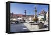 Taubertal Valley, Romantische Strasse (Romantic Road), Baden Wurttemberg, Germany-Markus Lange-Framed Stretched Canvas