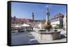 Taubertal Valley, Romantische Strasse (Romantic Road), Baden Wurttemberg, Germany-Markus Lange-Framed Stretched Canvas