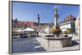 Taubertal Valley, Romantische Strasse (Romantic Road), Baden Wurttemberg, Germany-Markus Lange-Framed Photographic Print