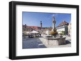 Taubertal Valley, Romantische Strasse (Romantic Road), Baden Wurttemberg, Germany-Markus Lange-Framed Photographic Print