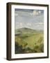 Taunus Landscape (View of a Taunus Valley), 1890-Hans Thoma-Framed Giclee Print