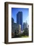 Taunusanlage and Financial District, Frankfurt am Main, Hesse, Germany, Europe-Hans-Peter Merten-Framed Photographic Print