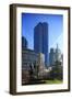 Taunusanlage and Financial District, Frankfurt am Main, Hesse, Germany, Europe-Hans-Peter Merten-Framed Photographic Print