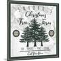 Taupe Christmas Sign I-Elizabeth Medley-Mounted Art Print