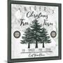 Taupe Christmas Sign I-Elizabeth Medley-Mounted Art Print