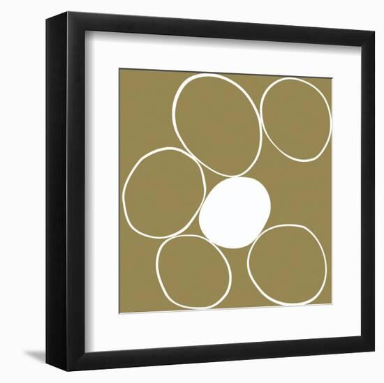 Taupe II-Denise Duplock-Framed Art Print