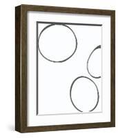 Taupe V-Denise Duplock-Framed Giclee Print