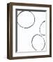 Taupe V-Denise Duplock-Framed Giclee Print