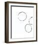 Taupe V-Denise Duplock-Framed Art Print