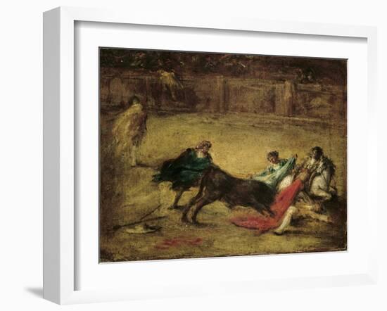 Tauromaquia-Francisco de Goya-Framed Art Print