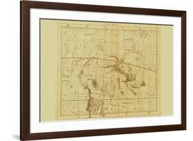 Taurus and Orion-Sir John Flamsteed-Framed Art Print