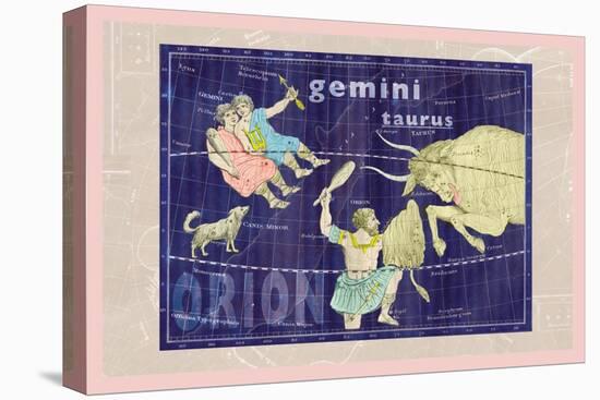 Taurus, Orion and Gemini-null-Stretched Canvas