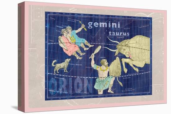 Taurus, Orion and Gemini-null-Stretched Canvas