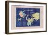 Taurus, Orion and Gemini-null-Framed Art Print