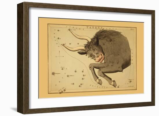 Taurus the Bull-Aspin Jehosaphat-Framed Art Print
