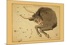 Taurus the Bull-Aspin Jehosaphat-Mounted Premium Giclee Print