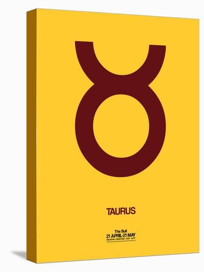 Taurus Zodiac Sign Brown-NaxArt-Stretched Canvas