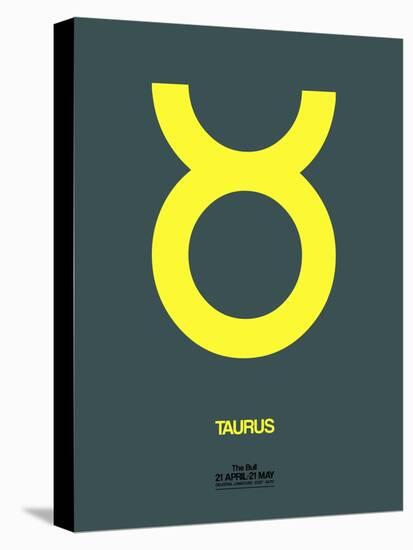 Taurus Zodiac Sign Yellow-NaxArt-Stretched Canvas