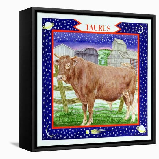 Taurus-Catherine Bradbury-Framed Stretched Canvas