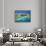 Tavarua Island and Coral Reef, Mamanuca Islands, Fiji-David Wall-Photographic Print displayed on a wall