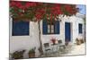 Tavern in Lefkes, Paros Island, Cyclades, Greece-Katja Kreder-Mounted Photographic Print