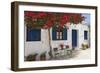 Tavern in Lefkes, Paros Island, Cyclades, Greece-Katja Kreder-Framed Photographic Print